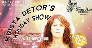 Krista Detor039s Holiday Show  FREE TICKETED LIVESTREAM from Europe